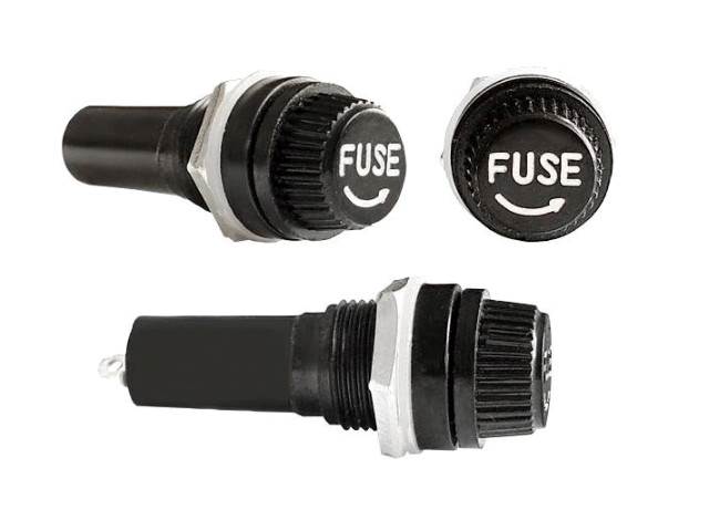 Gniazdo bezpiecznika 20mm szklanego FUSE