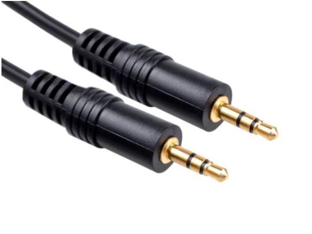 Kabel JACK 3,5mm wtyk - JACK 3,5 wtyk HERMAN 1m