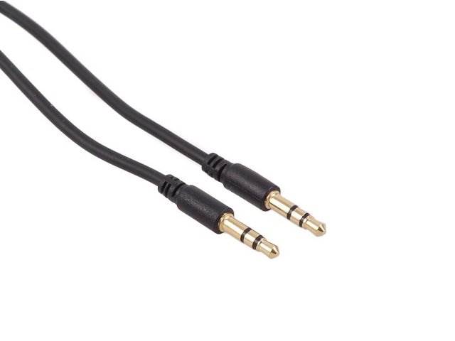 Kabel AUX JACK - JACK 3,5mm wtyk HERMAN SLIM 0,5m