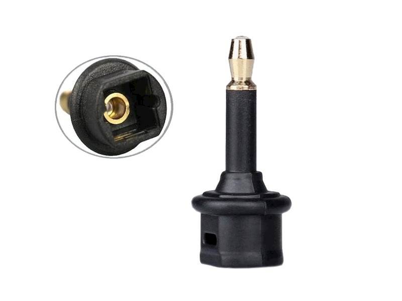 Adapter optyczny wtyk JACK - gniazdo TOSLINK