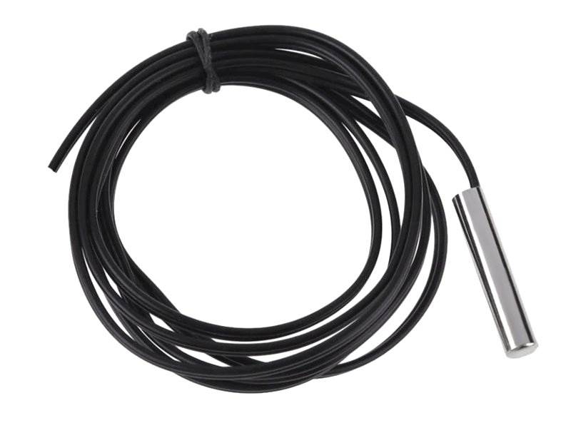 Czujnik NTC 10K Ohm 5x25mm z przewodem 5m