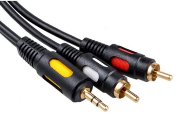 Kabel Jack 3,5mm - 2xRCA HERMAN - 1,5m