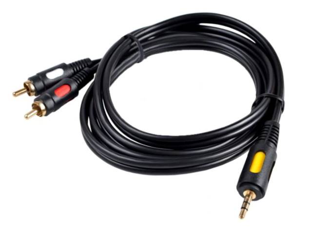 Kabel Jack 3,5mm - 2xRCA HERMAN - 1,5m