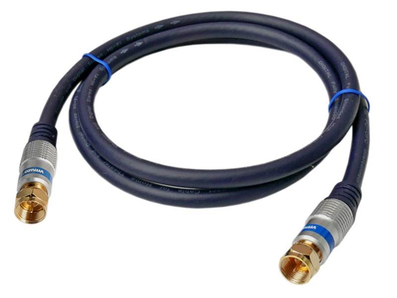 KABEL PRZEWÓD SAT wtyk F -  Digital / Vitalco 1,5m
