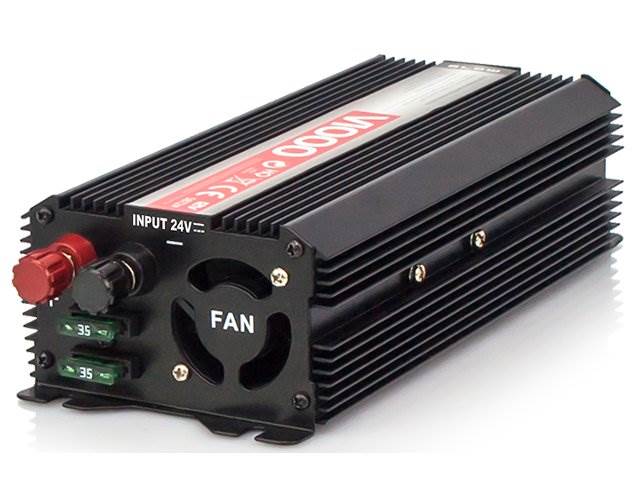 Przetwornica napięcia samochodowa 24V / 230V 500W