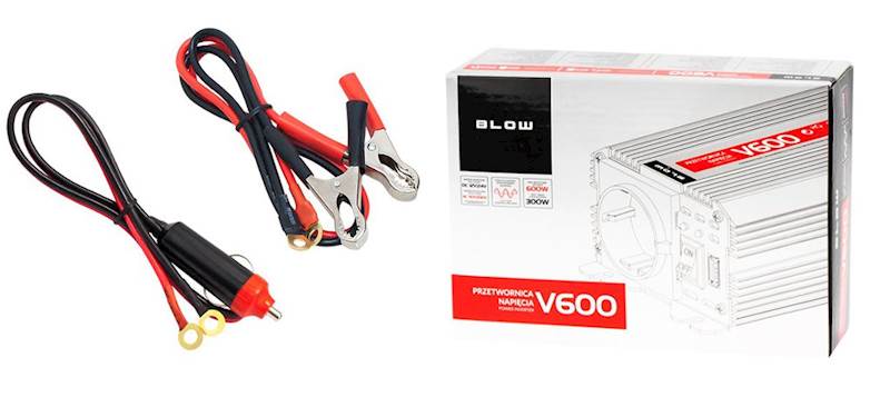 Przetwornica napięcia samochodowa 24V / 230V 300W
