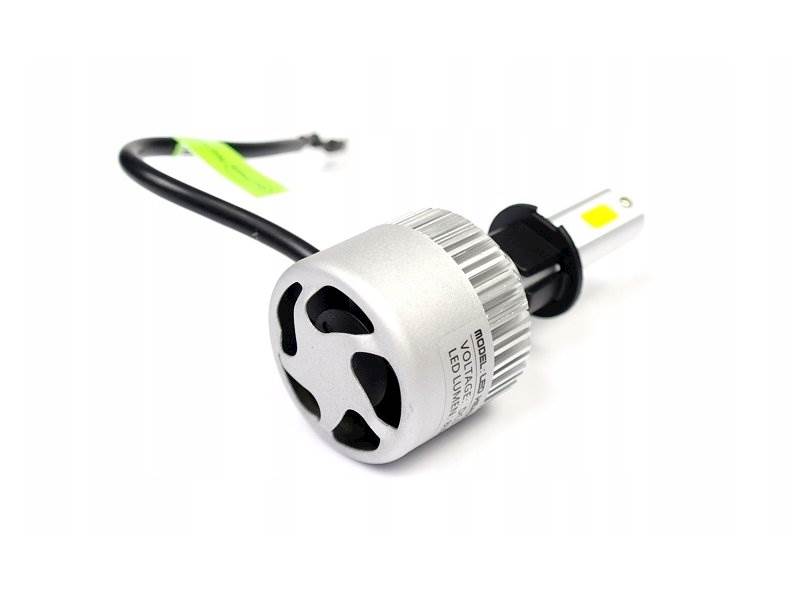 Zestaw LED COB H3 C6 72W 7600 lm żarówki DZIEŃ/NOC