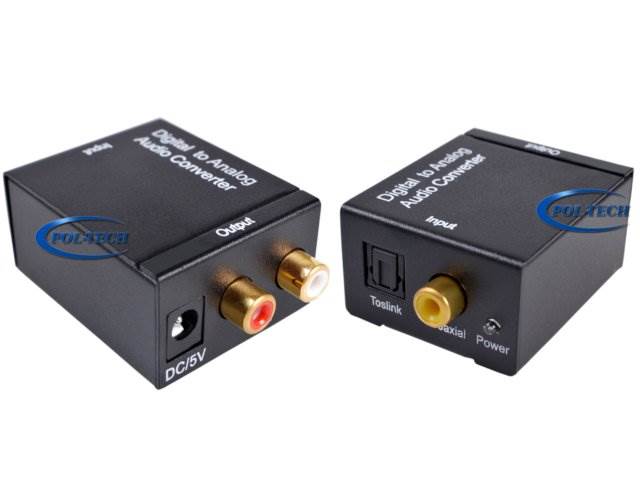 Konwerter sygnału audio DIGITAL optyczny - ANALOG