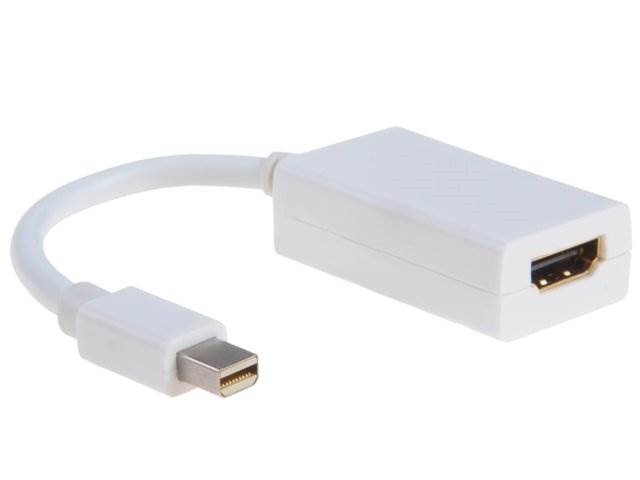 Adapter Mini DisplayPort - wtyk - HDMI gniazdo