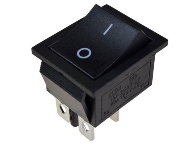 Przełącznik ON-OFF 15A / 250V czarny