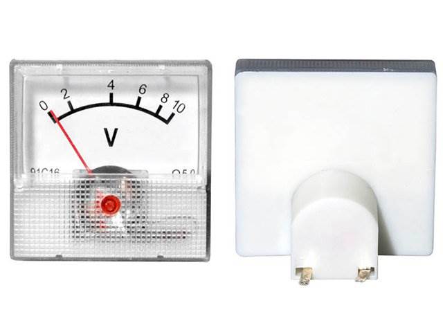 Miernik woltomierz kwadratowy mini 10V