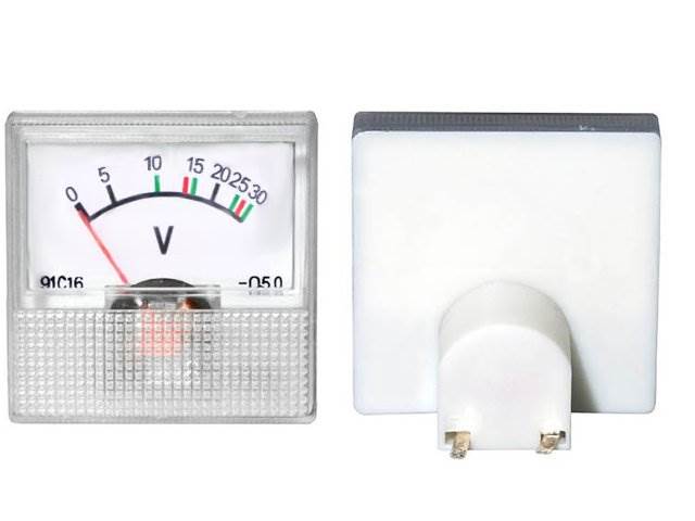 Miernik woltomierz kwadratowy mini 30V