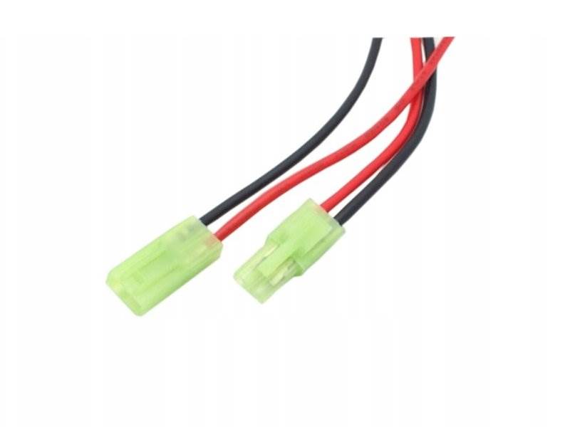 Kabel/złącze mini TAMIYA wtyk + gniazdo kpl.