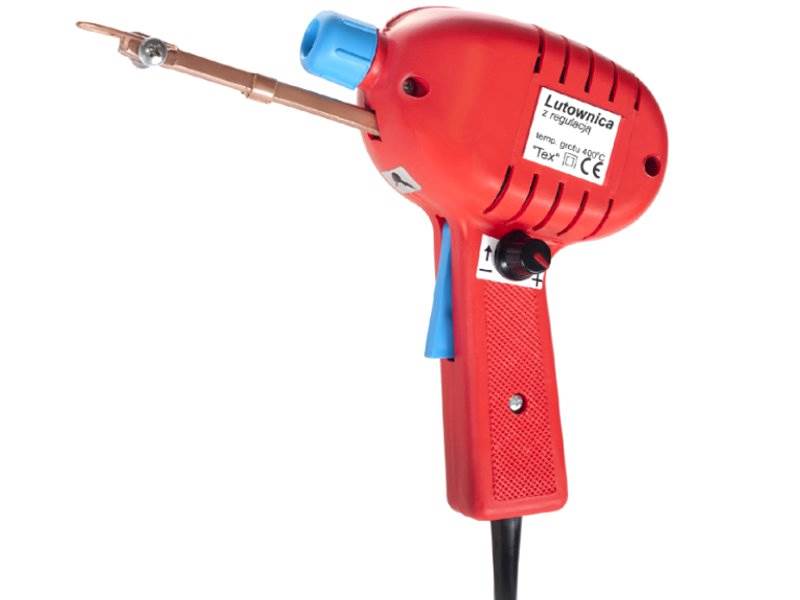 Lutownica transformatorowa TEX reg. moc 100W