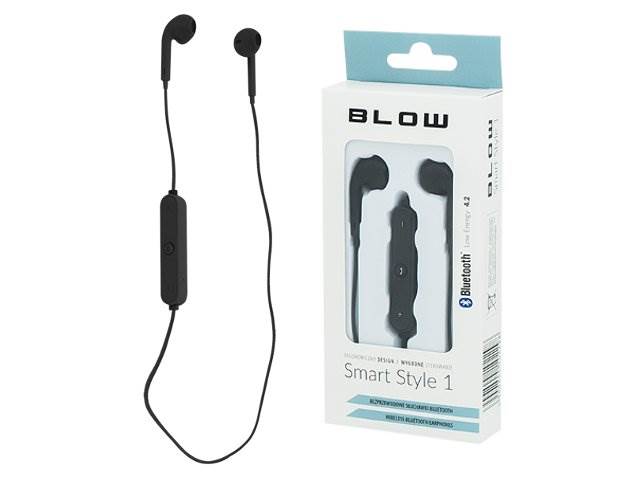 Słuchawki douszne BLOW Bluetooth 4.0 czarne