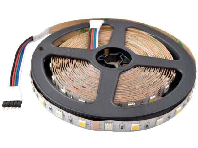 Taśma LED 5050 RGBW 300 LED 5m neutralna IP20 LVT