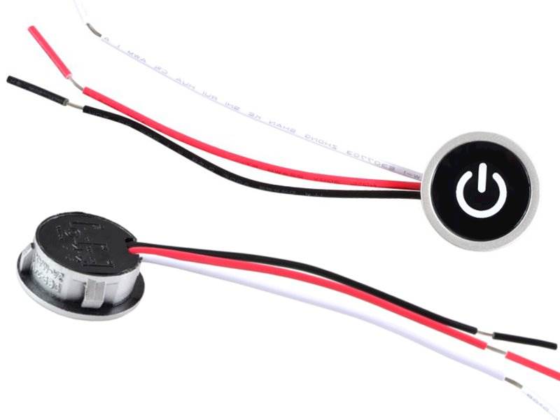 Meblowy włącznik do LED ze ściemniaczem 12V / 36W