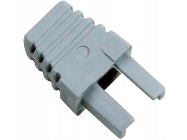 Odgiętka przewodu patchcord RJ45 - szara 10szt. 