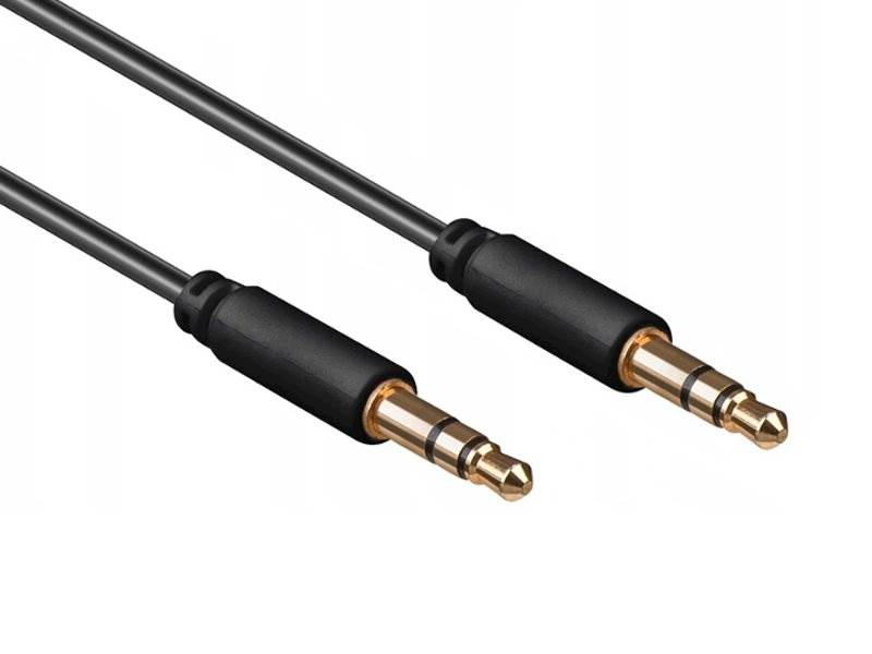 Kabel AUX JACK - JACK 3,5mm wtyk HERMAN SLIM 3m