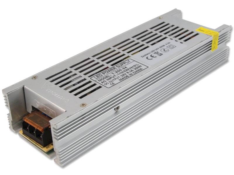 Zasilacz montażowy modułowy 24V 200W 8,3A