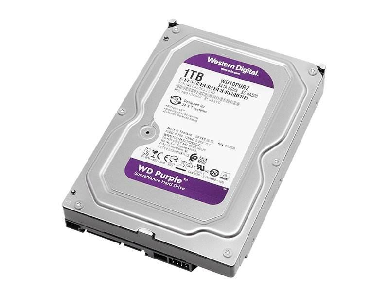 Dysk twardy HDD 1TB WD PURPLE WD10PURZ 