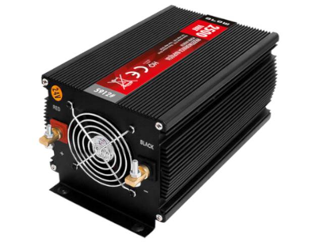 Przetwornica napięcia samochodowa 24V / 230V 2500W