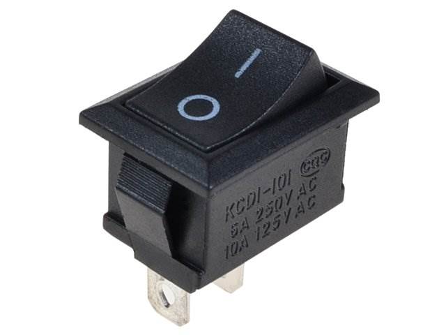 Przełącznik klawiszowy MRS-101 2-poz ON-OFF czarny
