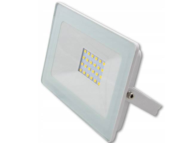HALOGEN NAŚWIETLACZ LED VEGA 20W neutralna  BIAŁA