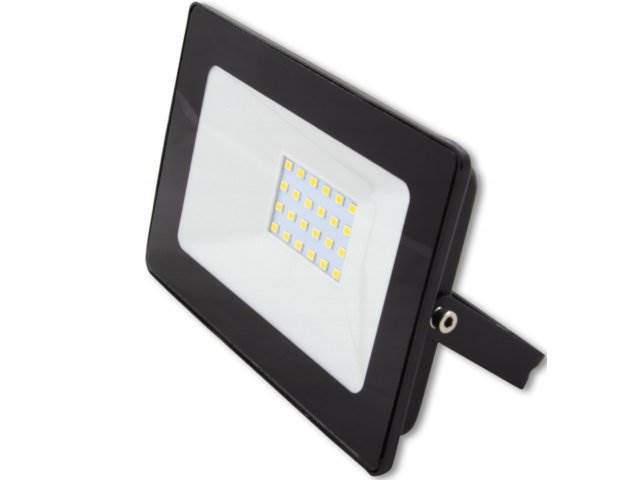 HALOGEN NAŚWIETLACZ LED VEGA 20W neutralna CZARNA