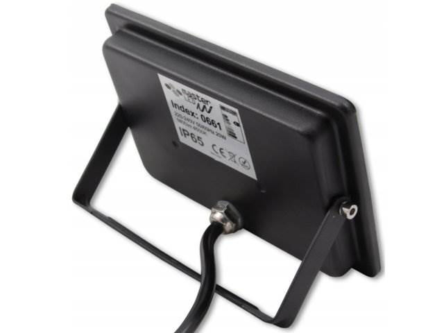 HALOGEN NAŚWIETLACZ LED VEGA 20W neutralna CZARNA