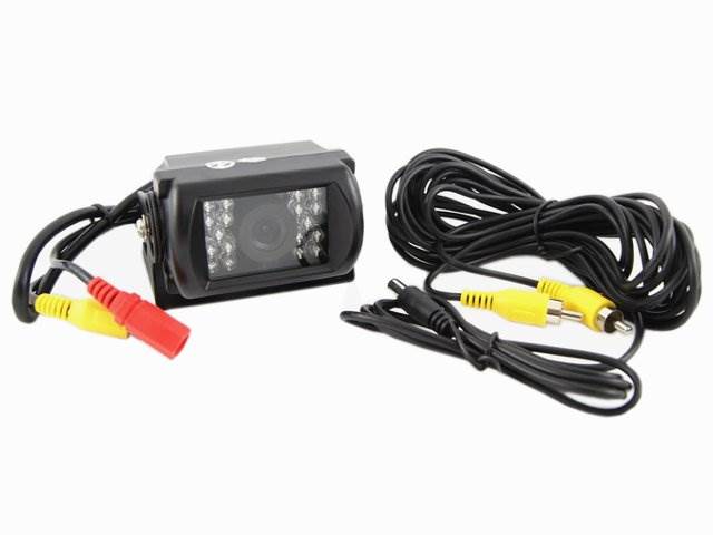 Przewodowa kamera cofania 12-24V / 18x IR HOALTE