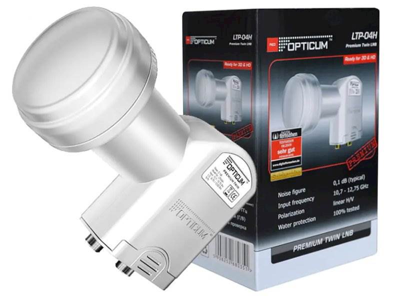 Konwerter SAT OPTICUM TWIN LNB