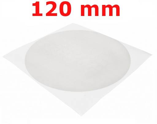 Naklejka przezroczysta pod antenę CB 12cm