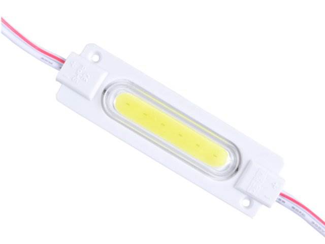 Moduł LED COB 1W 12V BIAŁY ZIMNY IP67