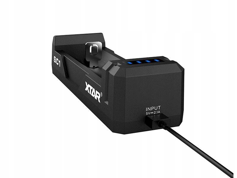 Ładowarka na 1 akumulatorek 18650  XTAR SC1 lc-100