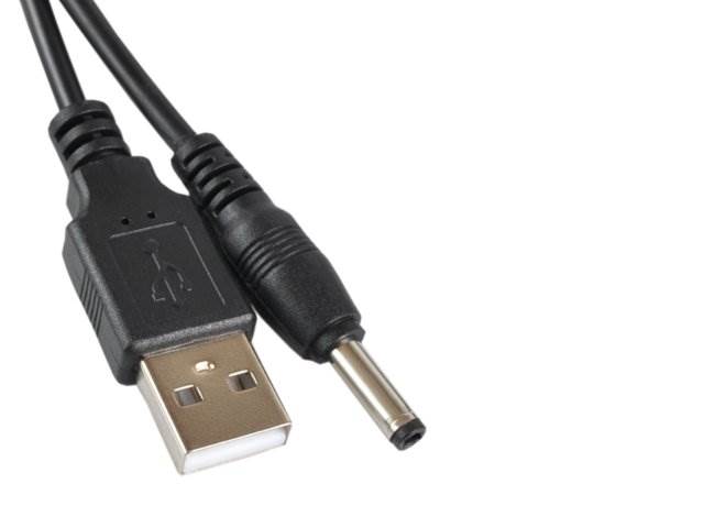 Kabel USB A - wtyk DC 1.7/4.0 - 1,2m
