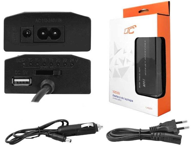 Zasilacz do LAPTOPA 100W LTC / 90W BLOW