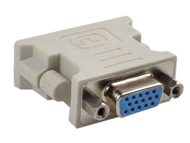 Adapter przejściówka DVI 24+1 wtyk - VGA gniazdo 