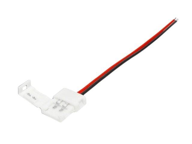 Złącze do taśm LED 10mm zatrzask z przewodem