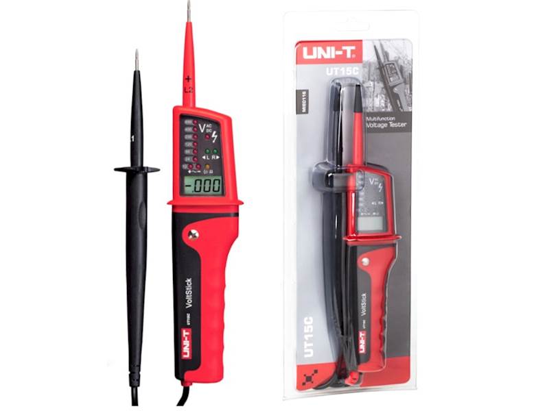 MIERNIK tester próbnik napięcia UNI-T / UT15C