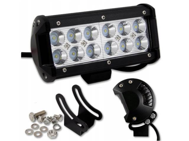 LAMPA ROBOCZA - HALOGEN 12 LED 36W 9-32V