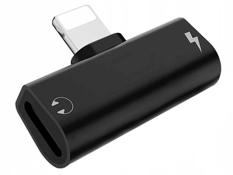 Adapter do telefonu Iphone - zasilanie + słuchawki
