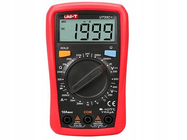 Miernik uniwersalny UNI-T  UT 33C + temperatura