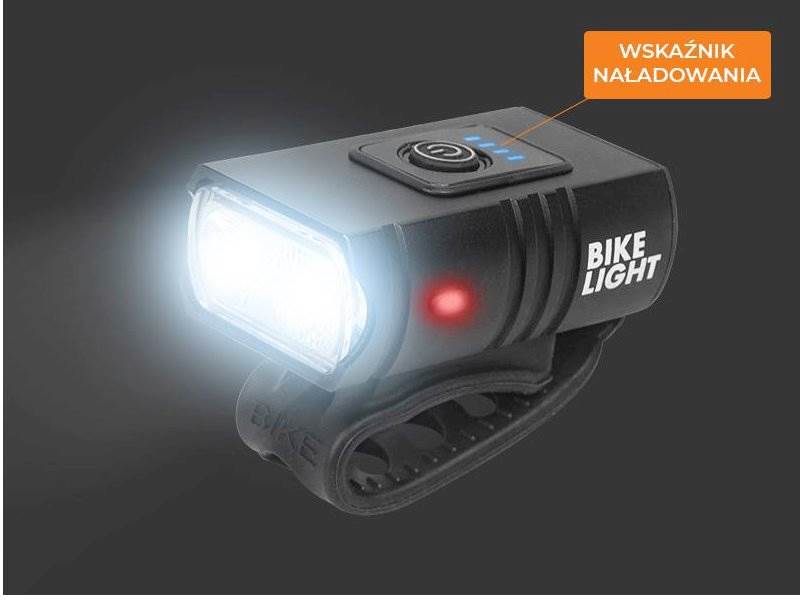 Latarka rowerowa przednia LTC 2x LED T6 10W 