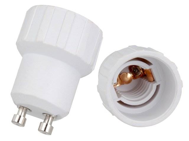 Adapter przejściówka żarówki z GU10 na E14