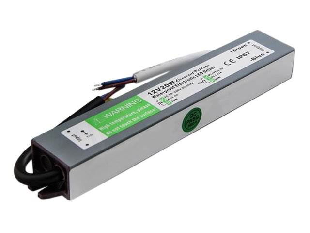 Zasilacz do taśm LED 12V / 20W IP67