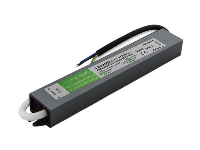 Zasilacz do taśm LED 12V / 30W IP67