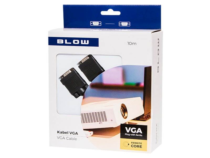 Kabel VGA - VGA - D-SUB 15pin - 10m