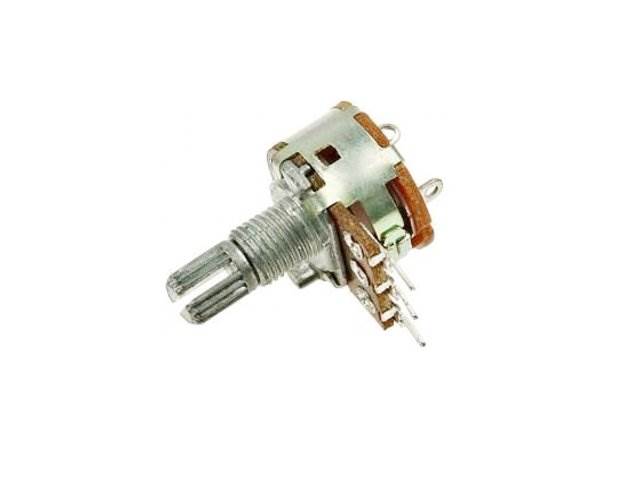 Potencjometr obrotowy 10K Ohm B (liniowy) z wył. 