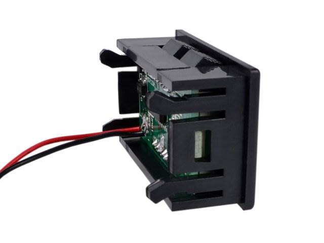 Miernik voltomierz panelowy DC 3-30V czerwony LED